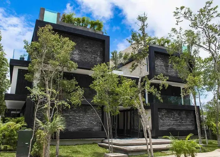 Black House - Stylish 3br In Aldea Zama With Rooftop Tulum Pueblo