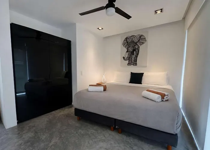 Black House - Stylish 3br In Aldea Zama With Rooftop Appartement