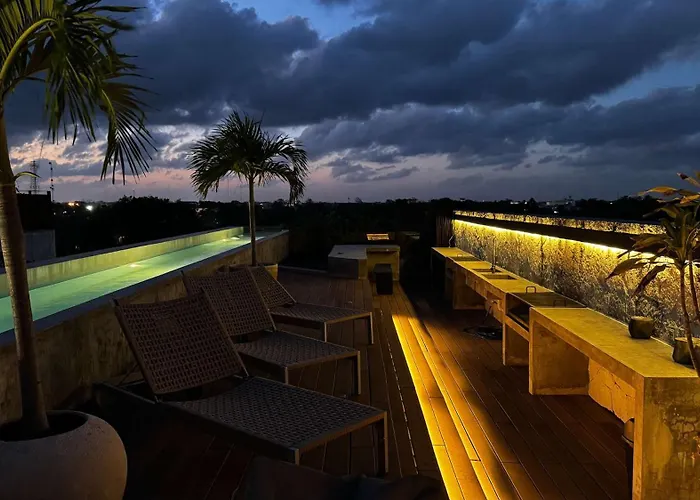 Black House - Stylish 3br In Aldea Zama With Rooftop