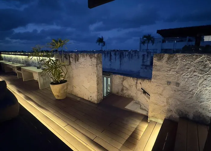 Black House - Stylish 3br In Aldea Zama With Rooftop Appartement Tulum Pueblo