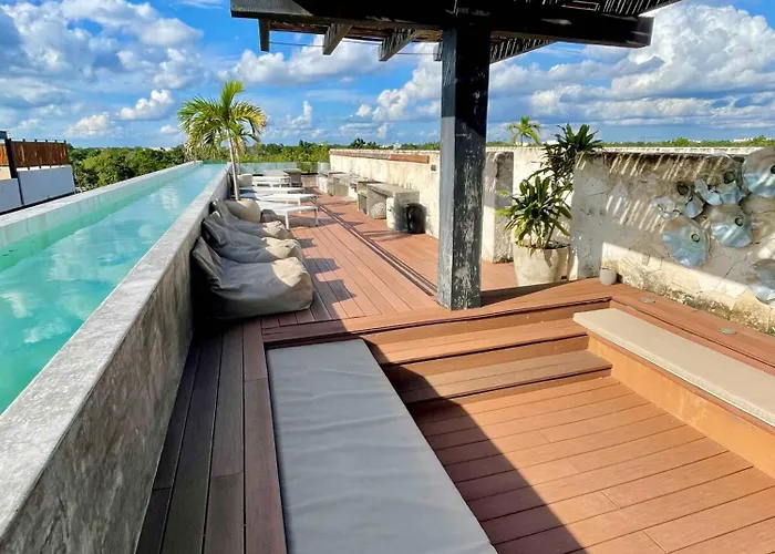 Black House - Stylish 3br In Aldea Zama With Rooftop