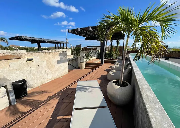 Black House - Stylish 3br In Aldea Zama With Rooftop